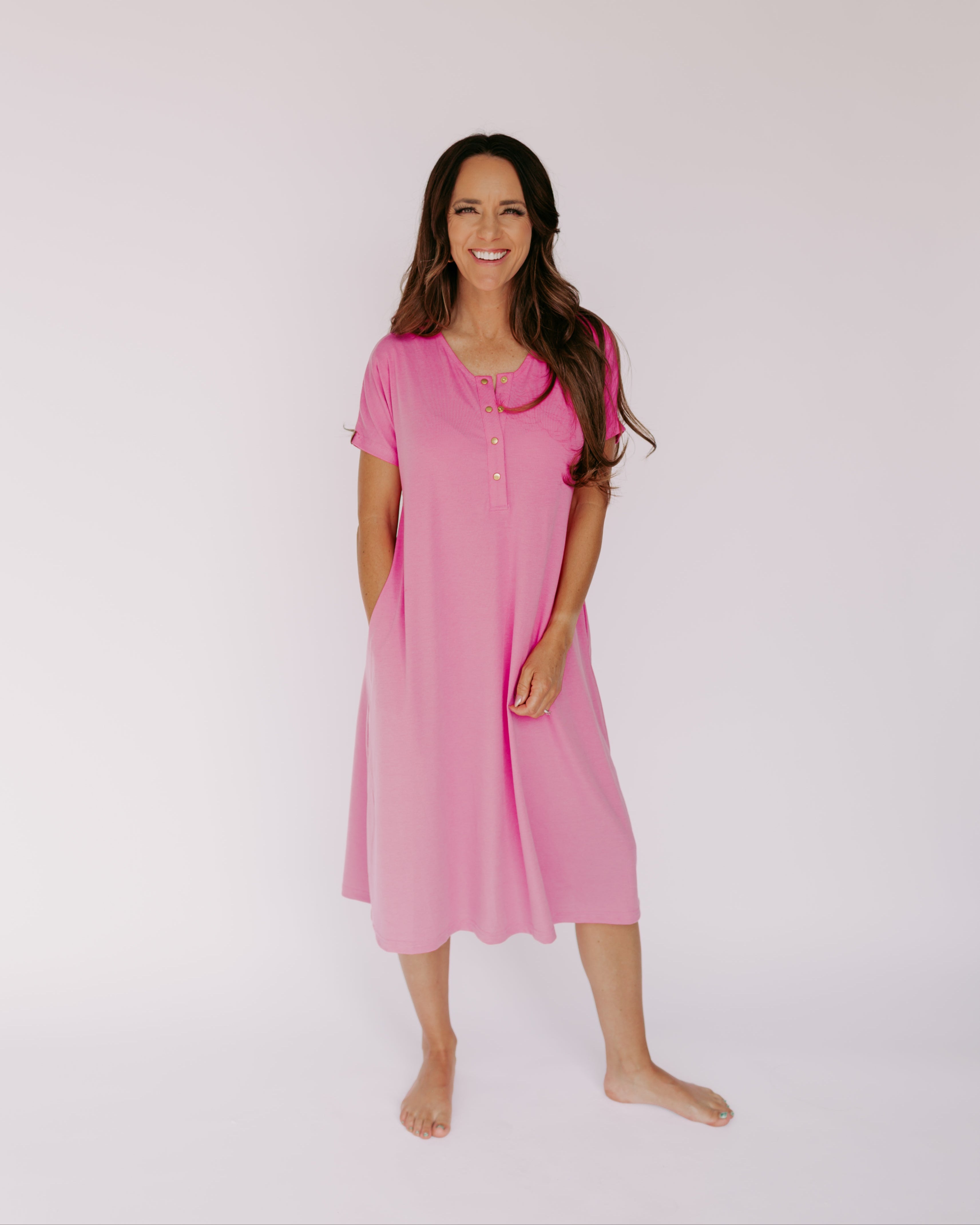 Kate Dress – Barbie Pink