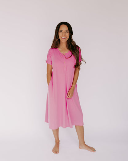 Kate Dress – Barbie Pink