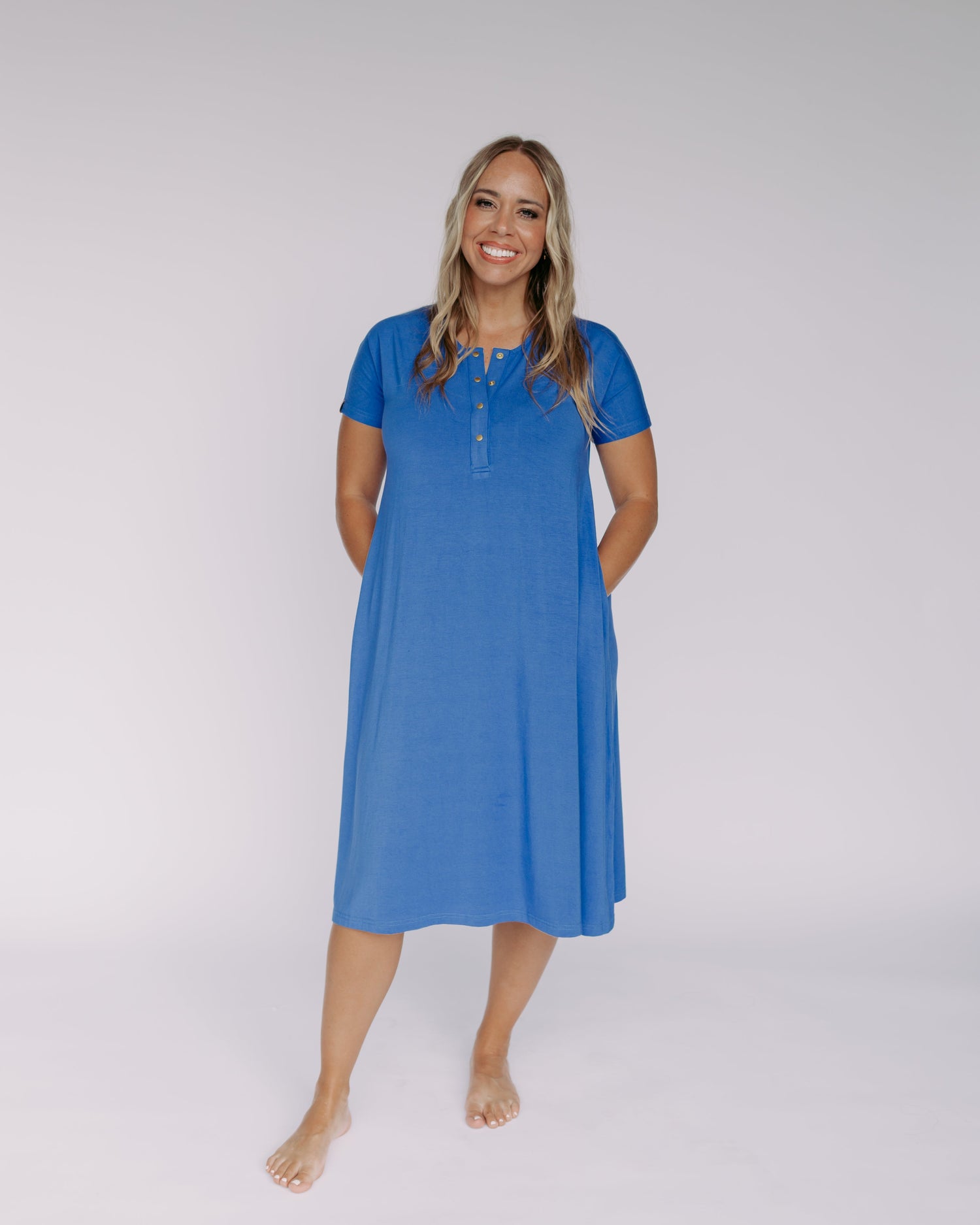 Classic Dress – Summer Blue