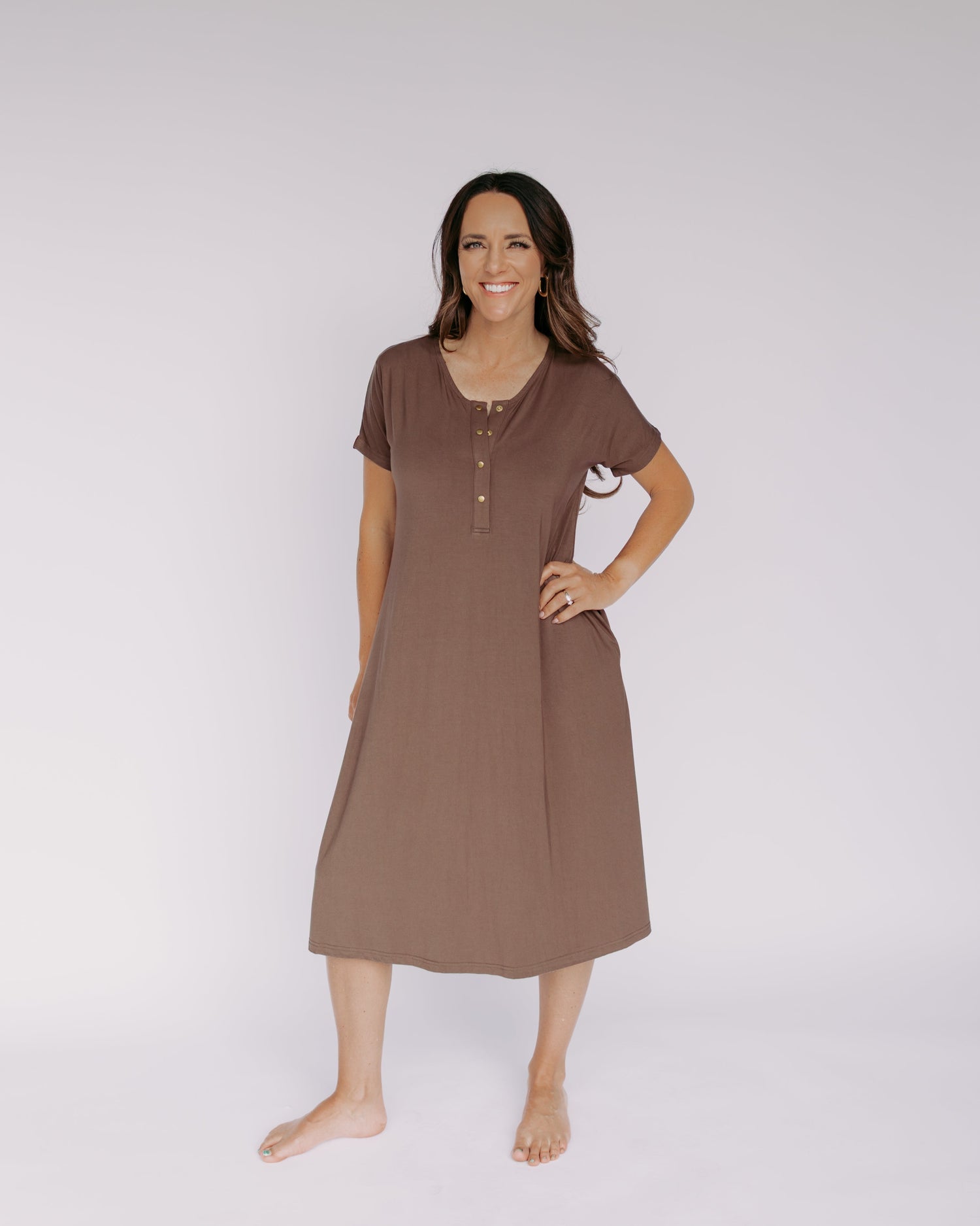 Classic Dress – Sand