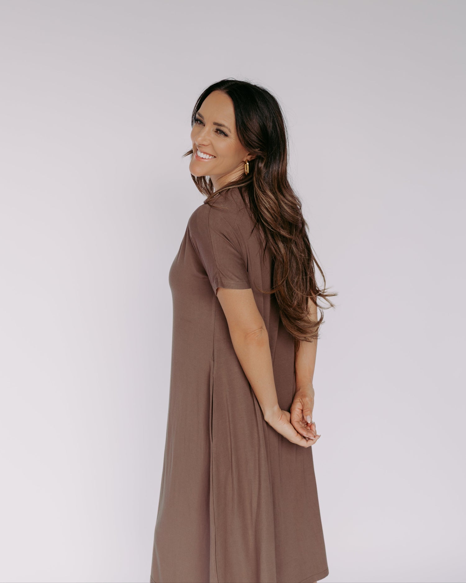 Classic Dress – Sand