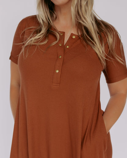 Kate Dress – Camel