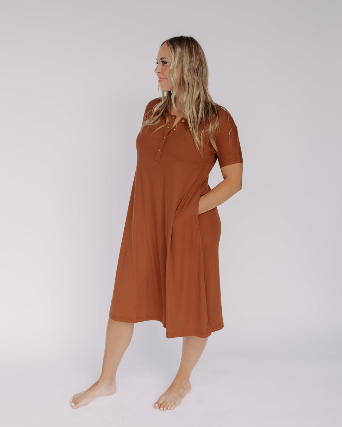 Kate Dress – Camel