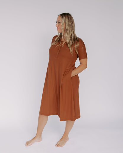 Kate Dress – Camel