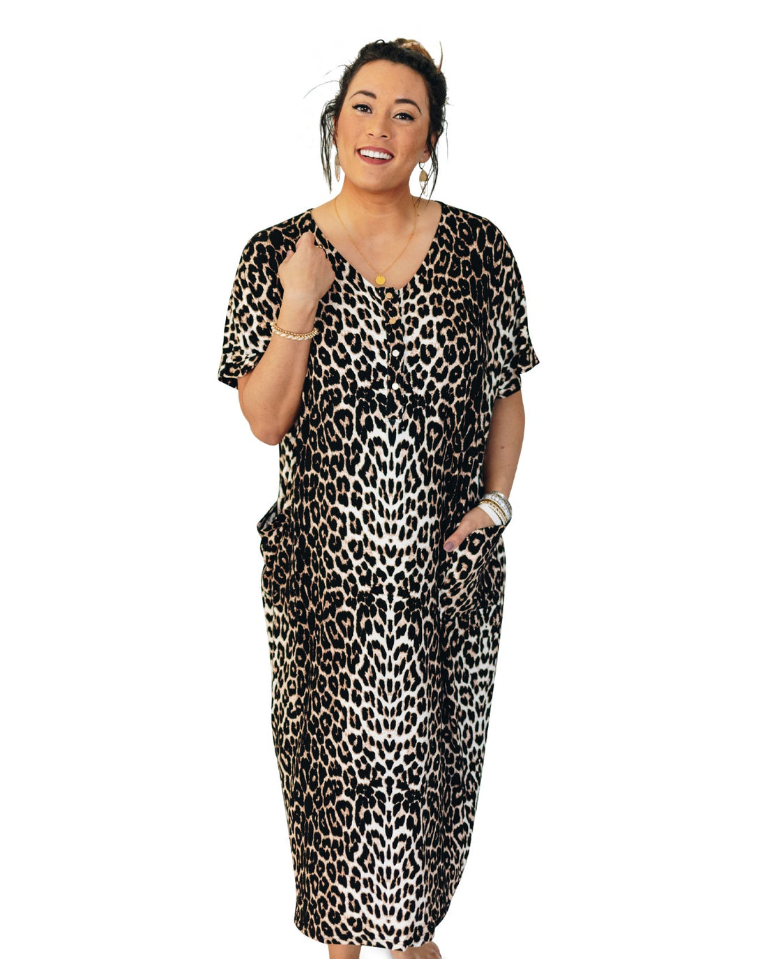 Loose Silhouette- Leopard