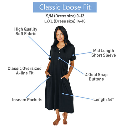 KATE Dress (Classic Fit) Black