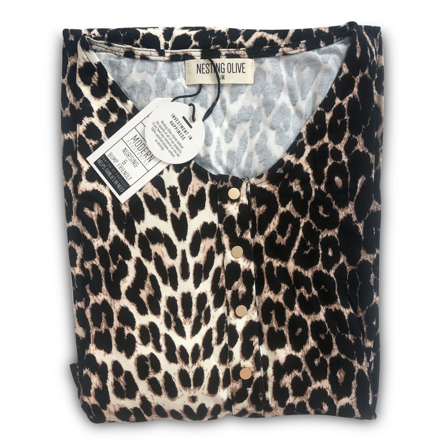 Loose Silhouette- Leopard