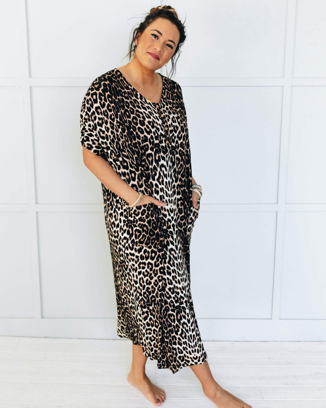 Loose Silhouette- Leopard