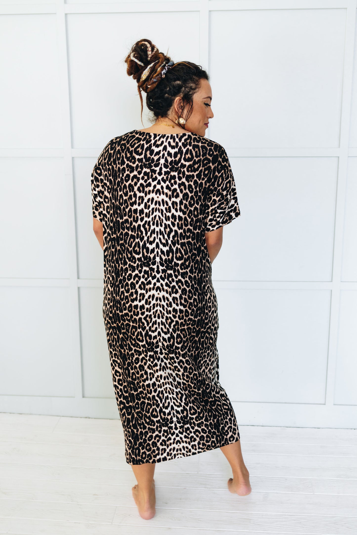 Loose Silhouette- Leopard